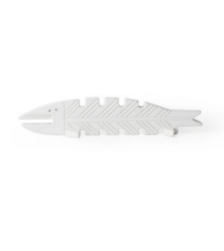 Bitossi Ceramiche: Pesce Lungo Bianco Aldo Londi