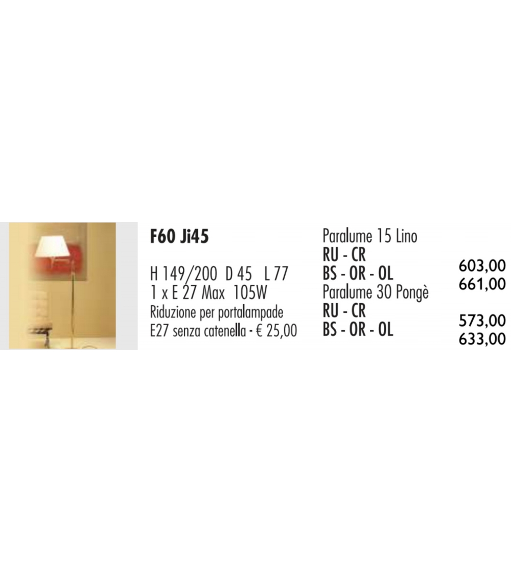 Floor Lamp Bridge F60 / JI45 - Febo...