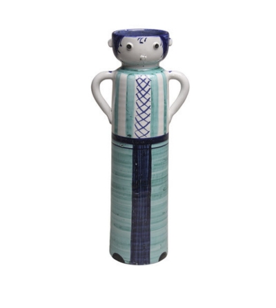 Bitossi Ceramiche Vaso A Forma Di Figura Aldo Londi