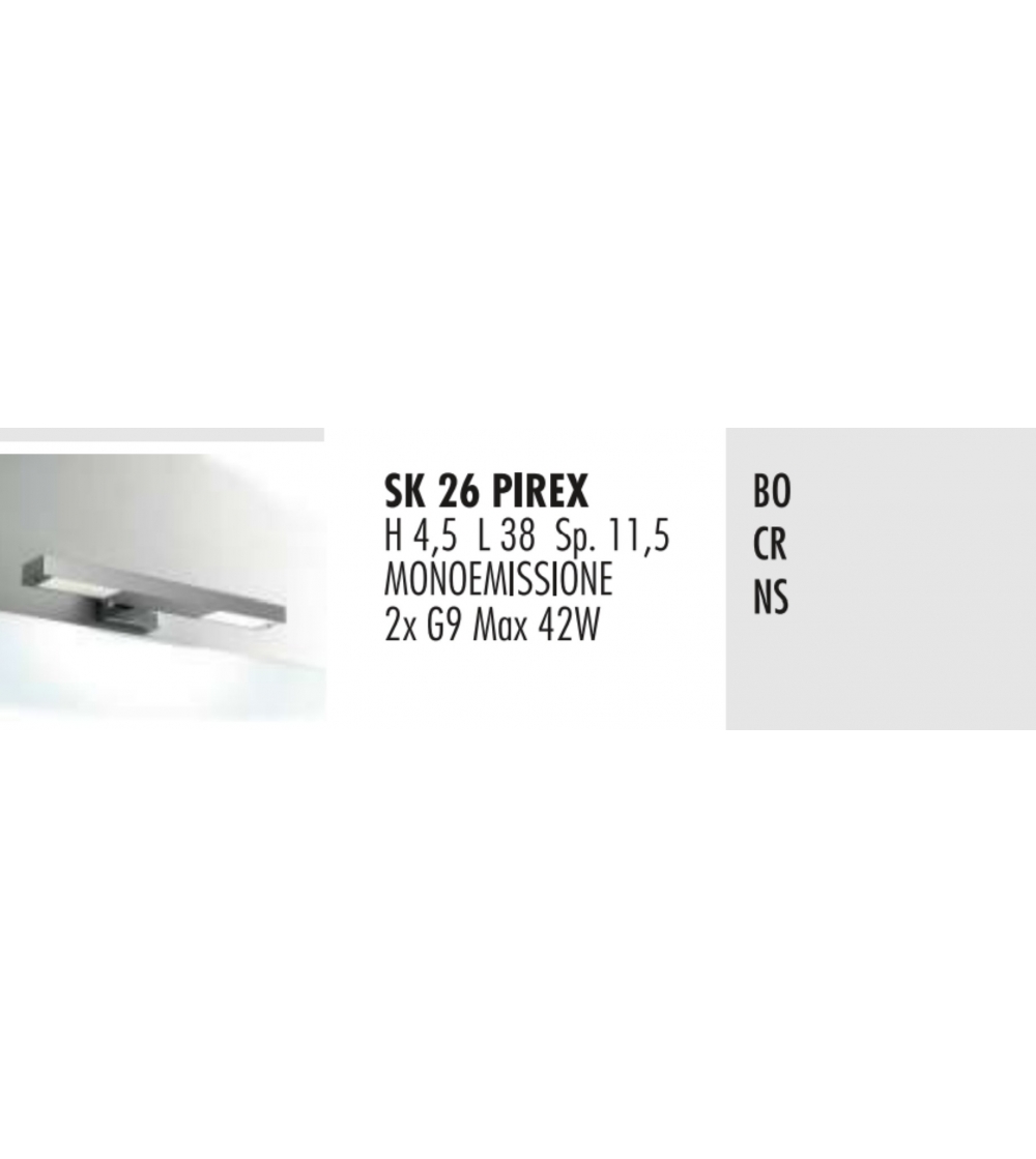 Lampada Da Parete Metal SK26 - Febo...