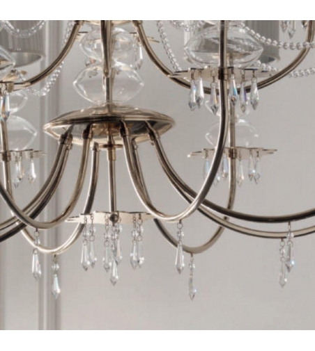 Chandelier 12 Lights Bolle Di Sapone 45812/P - Febo Irilux