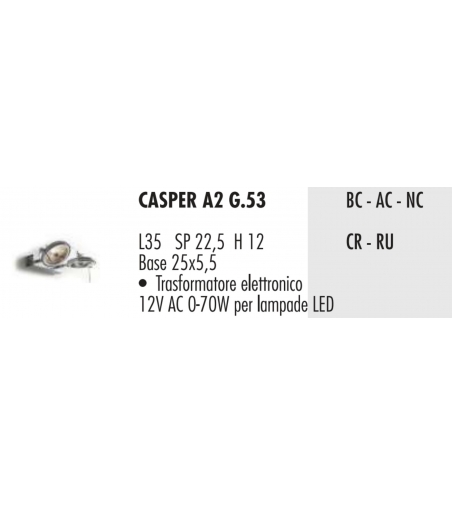 Spot-Scheinwerfer Casper A2 - Febo Irilux