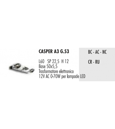 Spot Projecteur Casper 3F - Febo Irilux