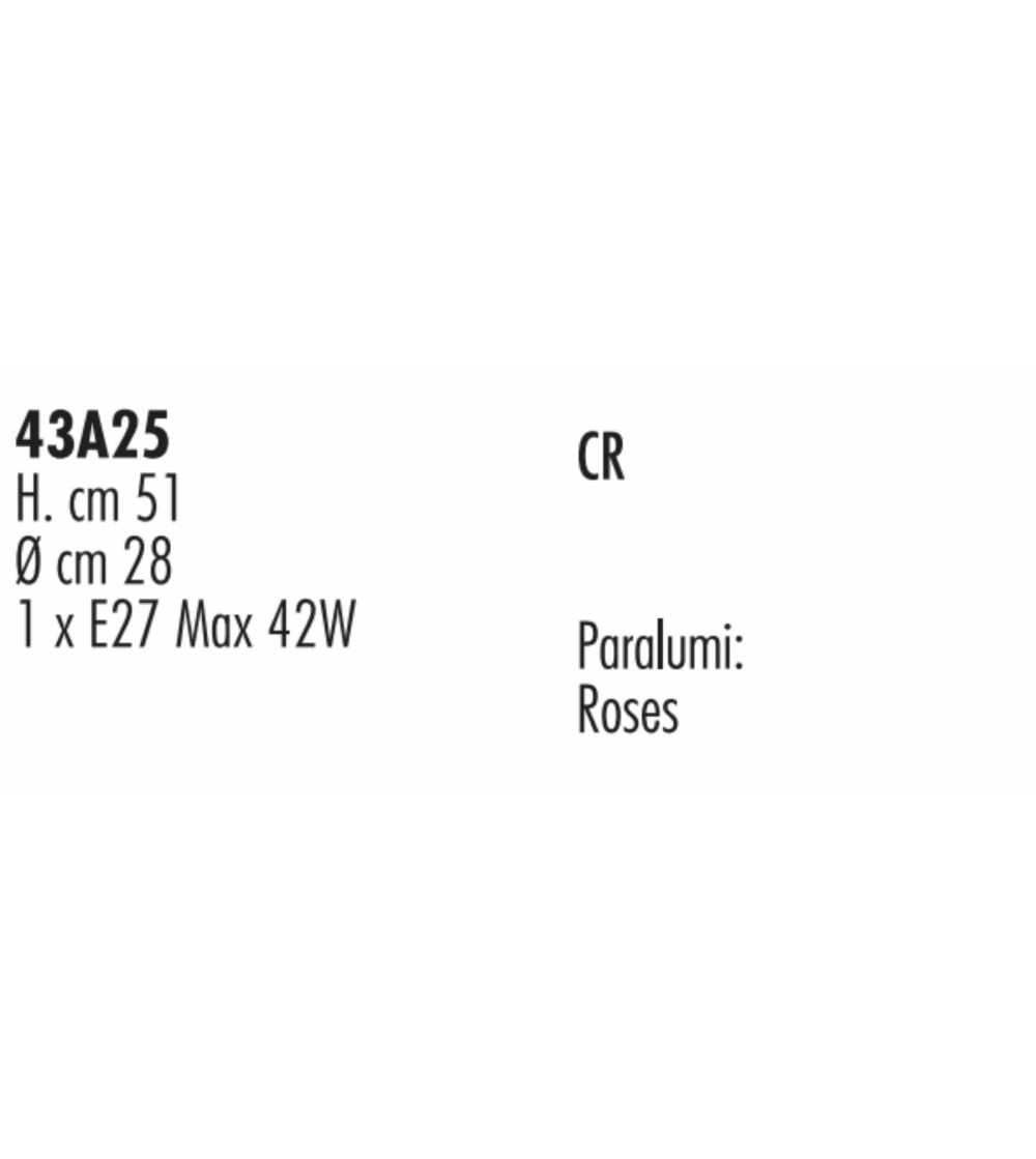 Tischlampe Carmencita 43A25 - Febo...