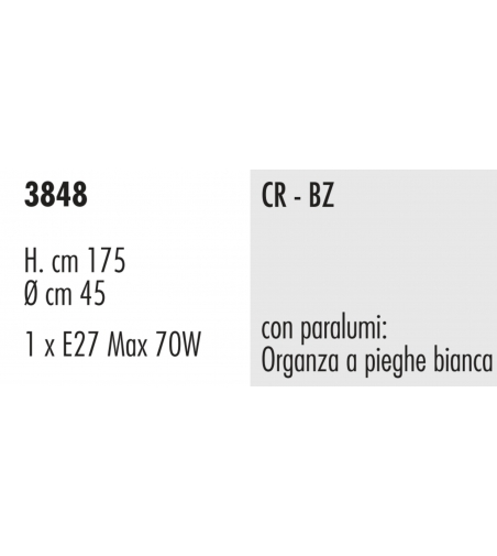 Lampe De Sol 3848 Calibrì - Febo Irilux