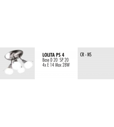 Deckenlampe Lolita PS4 - Febo Irilux 2