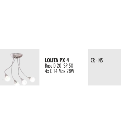 Deckenlampe PX4 Lolita - Febo Irilux 2