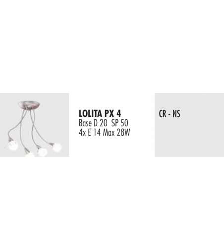 Deckenlampe Lolita PX4 - Febo Irilux