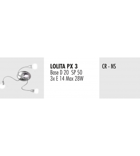 Deckenlampe Lolita PX3 - Febo Irilux