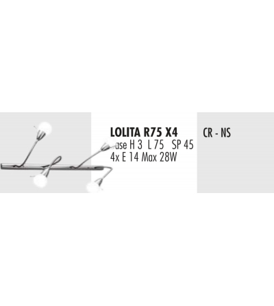 Wall Lamp Lolita R75X4 - Febo Irilux 2