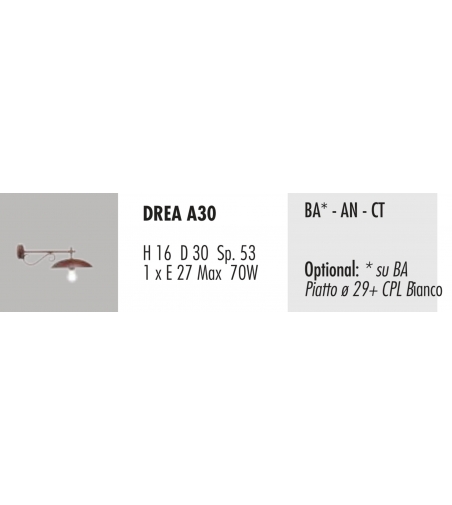 Lampe D'Extérieur Drea A30 - Febo Irilux