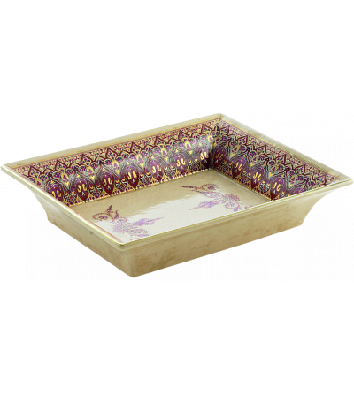 Bandeja Rectangular Bisanzio - Le Porcellane