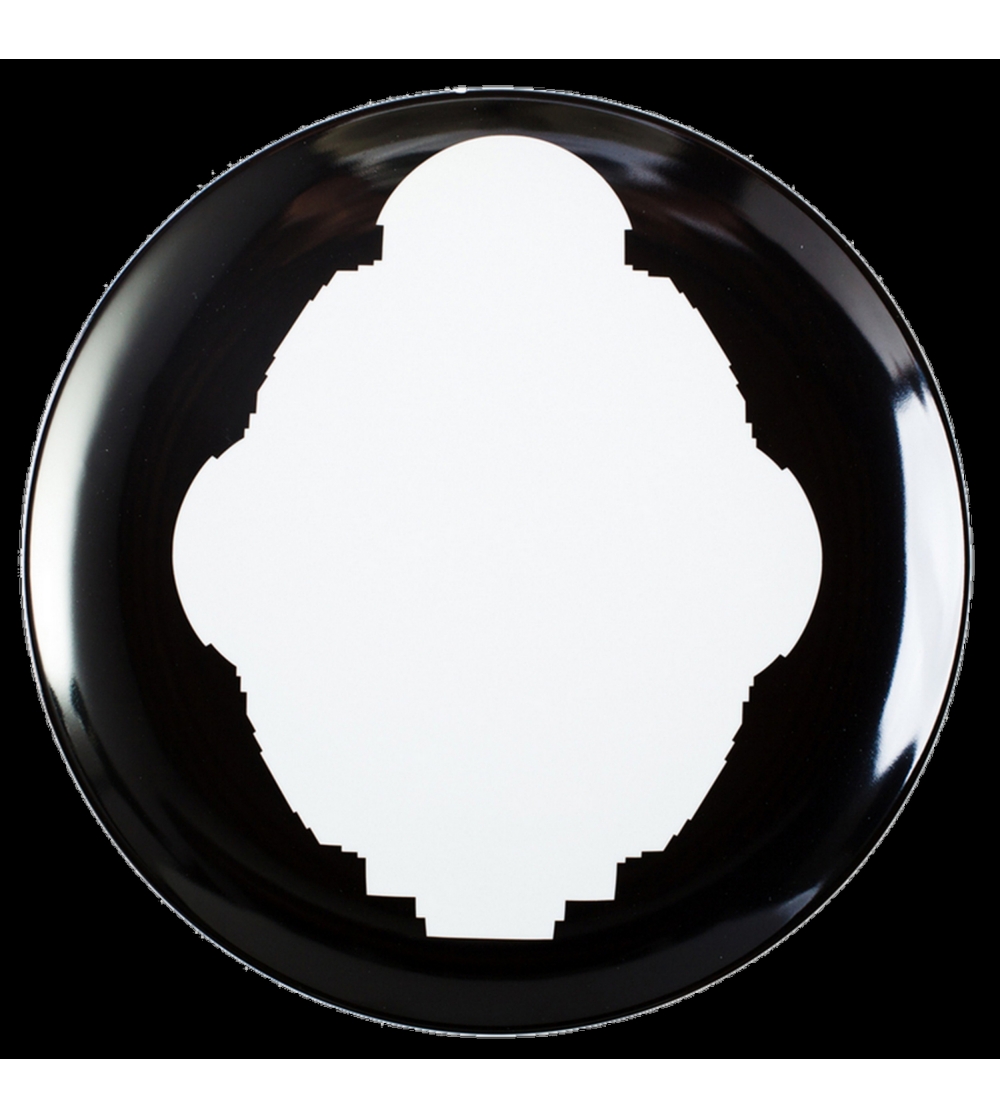 Plat Niscemi BAROQEAT NERO 5865 - Le Porcellane