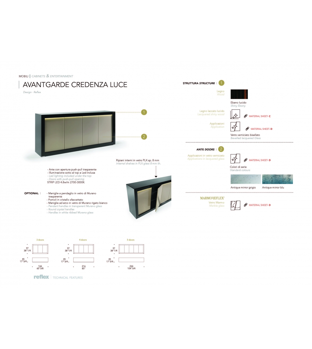 Armoire Avantgarde Luce - Reflex
