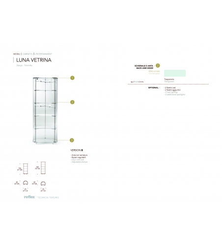 Vitrine Luna - Reflex