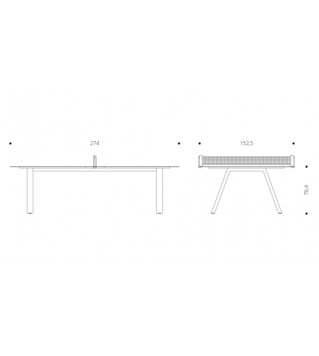 Tavolo Da Ping Pong Grasshopper Outdoor - Fas Pendezza