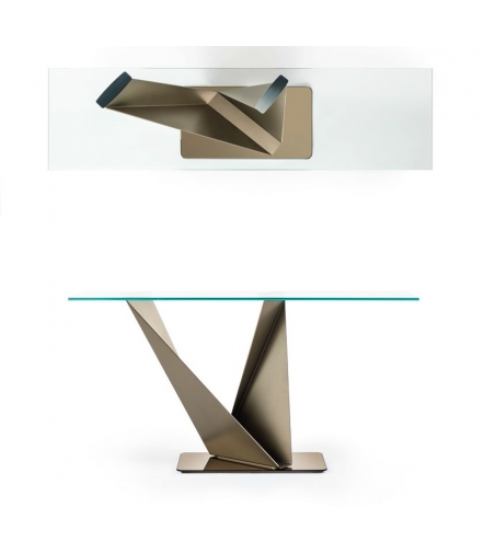 Table Console Prisma Steel Autoportante - Reflex