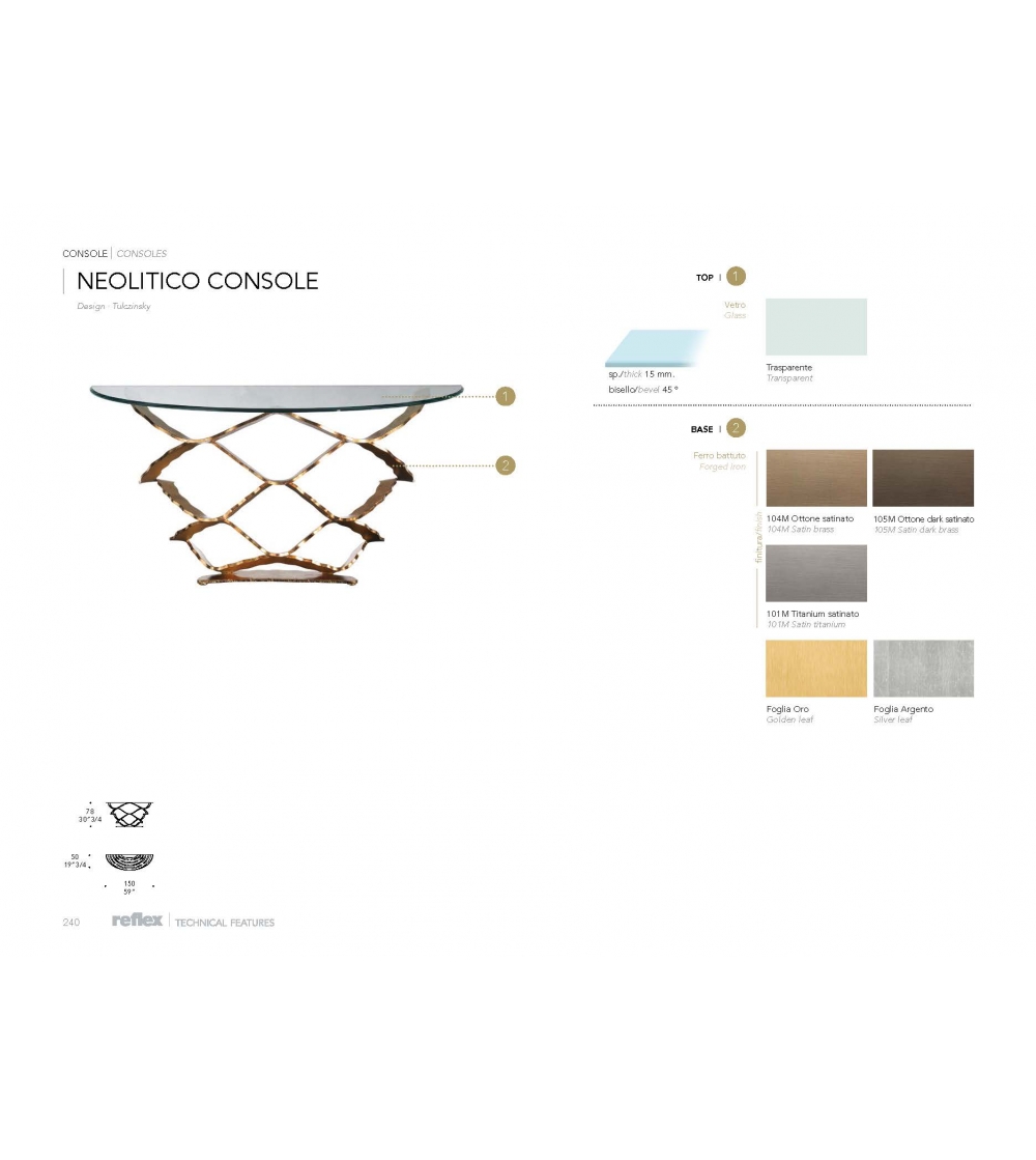 Neolitico Consolle - Reflex