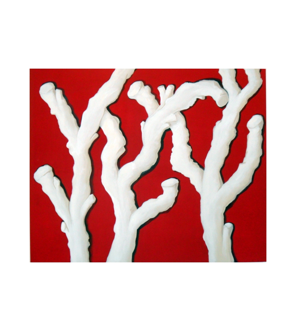 White Coral Painting - Bottega Farnese