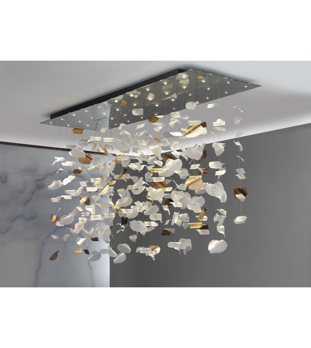 Reflex - Leaf Chandelier