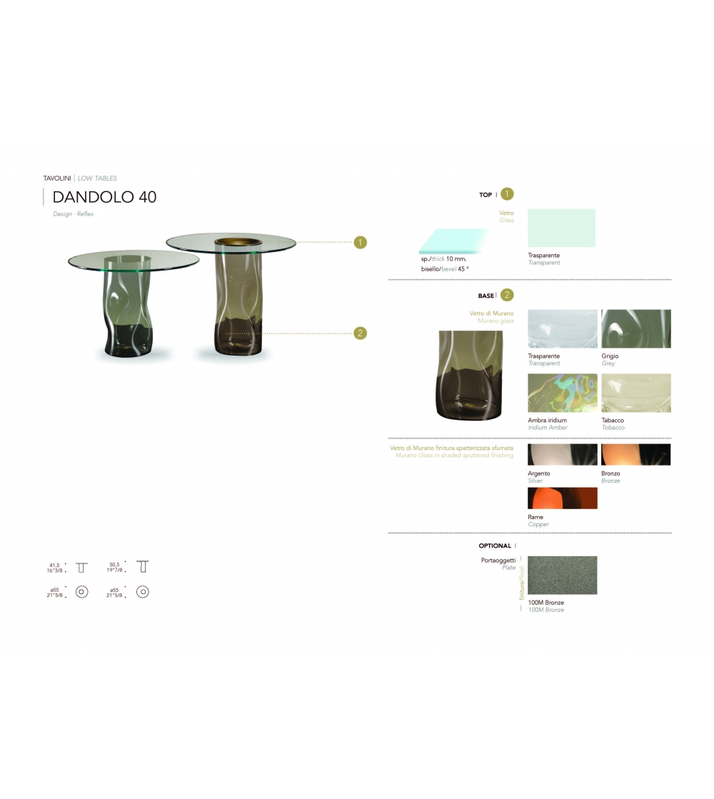 Mesita Dandolo 40 - Reflex