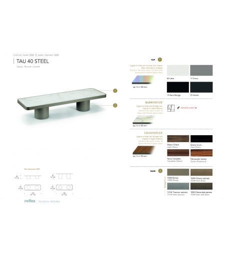 Reflex - Tau 40 Steel Bench