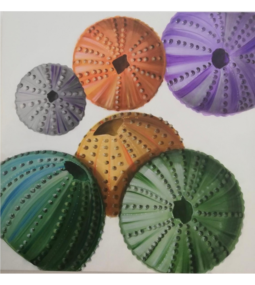 Sea Urchin Shells Painting - Bottega Farnese