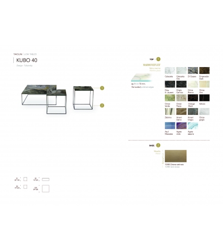 Reflex - Kubo 40 Couchtisch