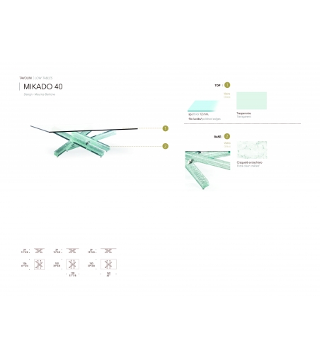 Mesita Mikado 40 - Reflex