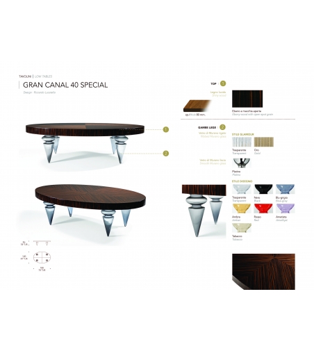 Mesita Gran Canal 40 Special - Reflex