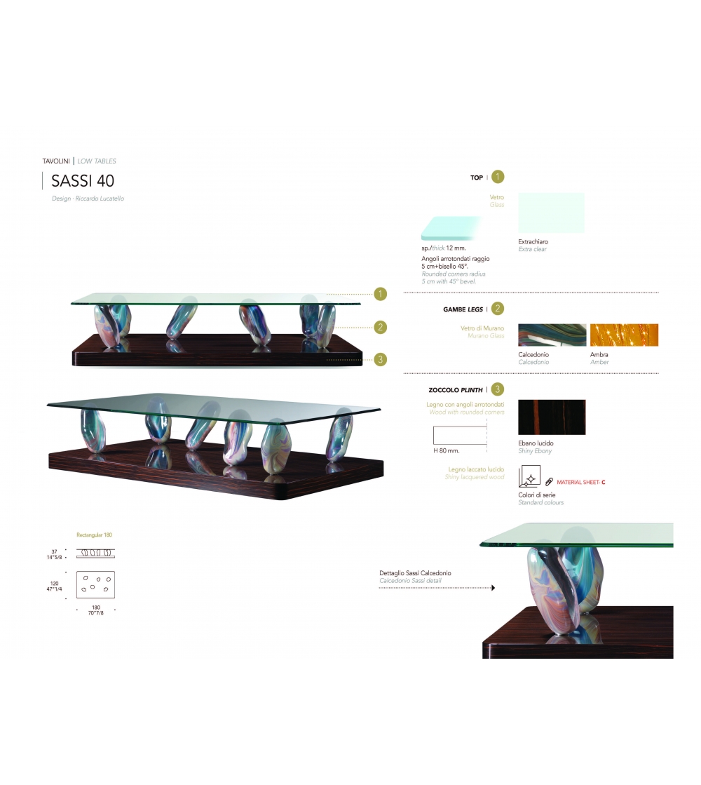 Table Basse Sassi 40 - Reflex