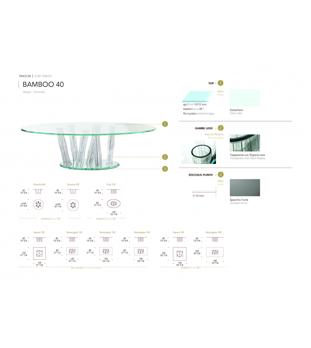 Mesita Bamboo 40 - Reflex
