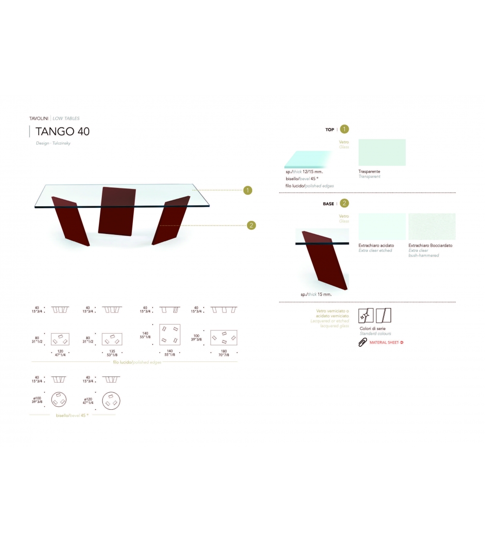 Table Basse Tango 40 - Reflex