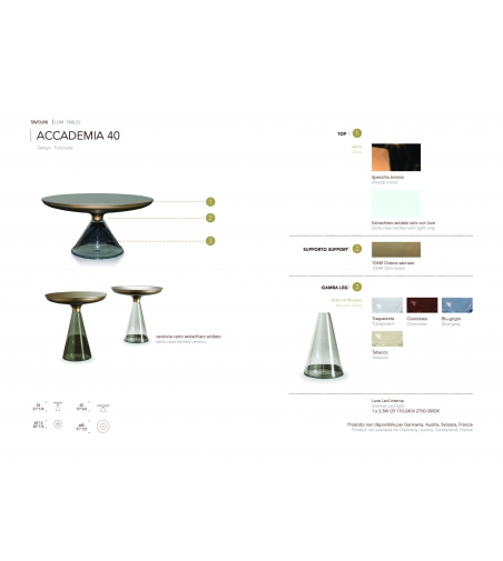 Reflex - Accademia 40 Coffee Table