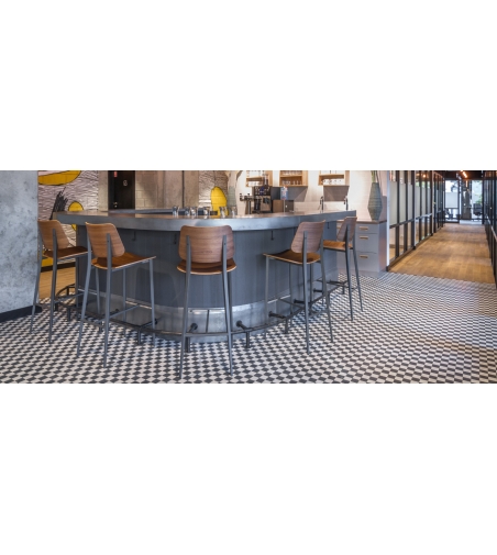 Taburete Moderno de Madera Midj