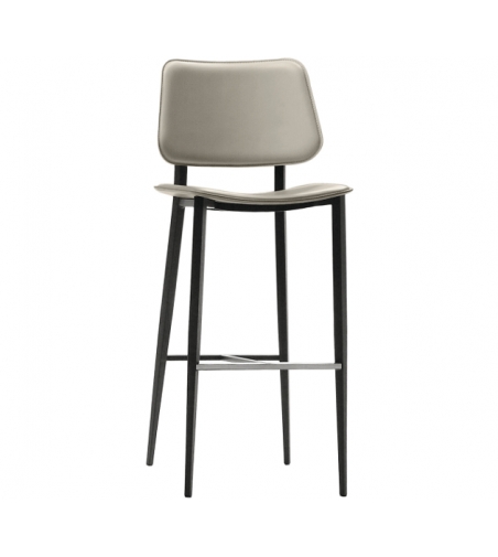Midj Joe Modern Leather Stool