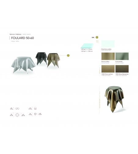 Tavolino Foulard 50 e 60 - Reflex