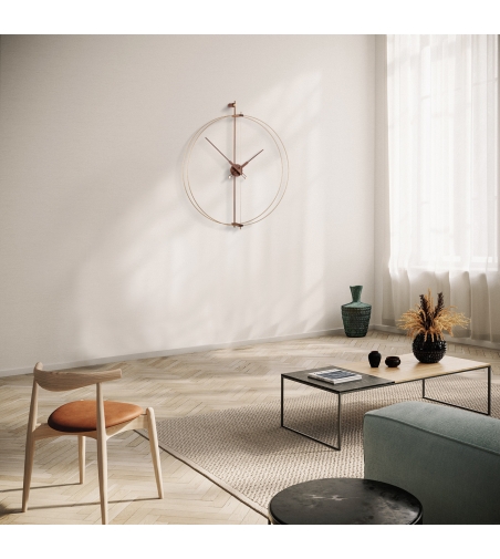Reloj De Pared Barcellona Premium Gold - Nomon