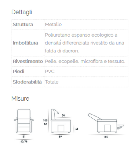 Poltrona Relax Cube SpazioRelax