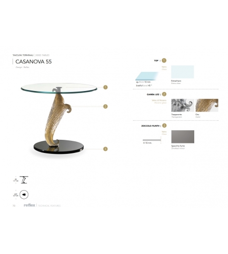 Reflex - Casanova 55 Couchtisch