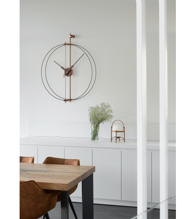 Nomon - Mini Barcelona Premium Black Wall Clock 2