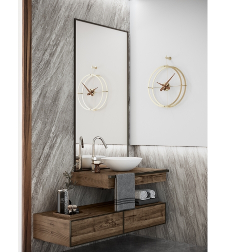 Nomon - Wall Clock 2 Puntos Premium Gold