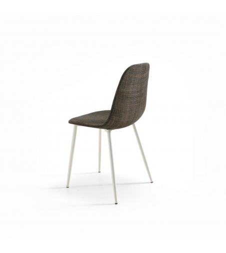 Ensemble de 4 Chaises Martina Blanches - Stones