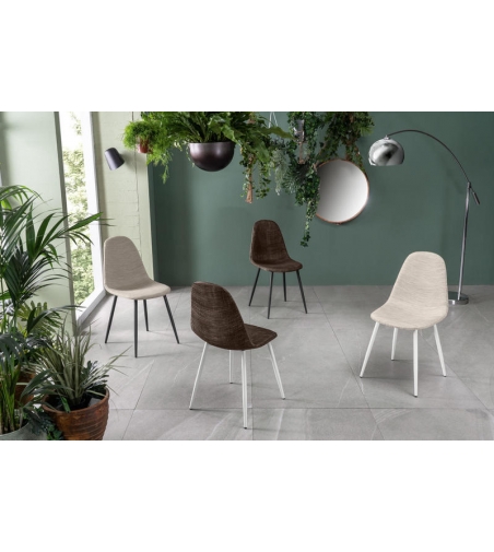 Stones - Set of 4 Beige Martina Chairs