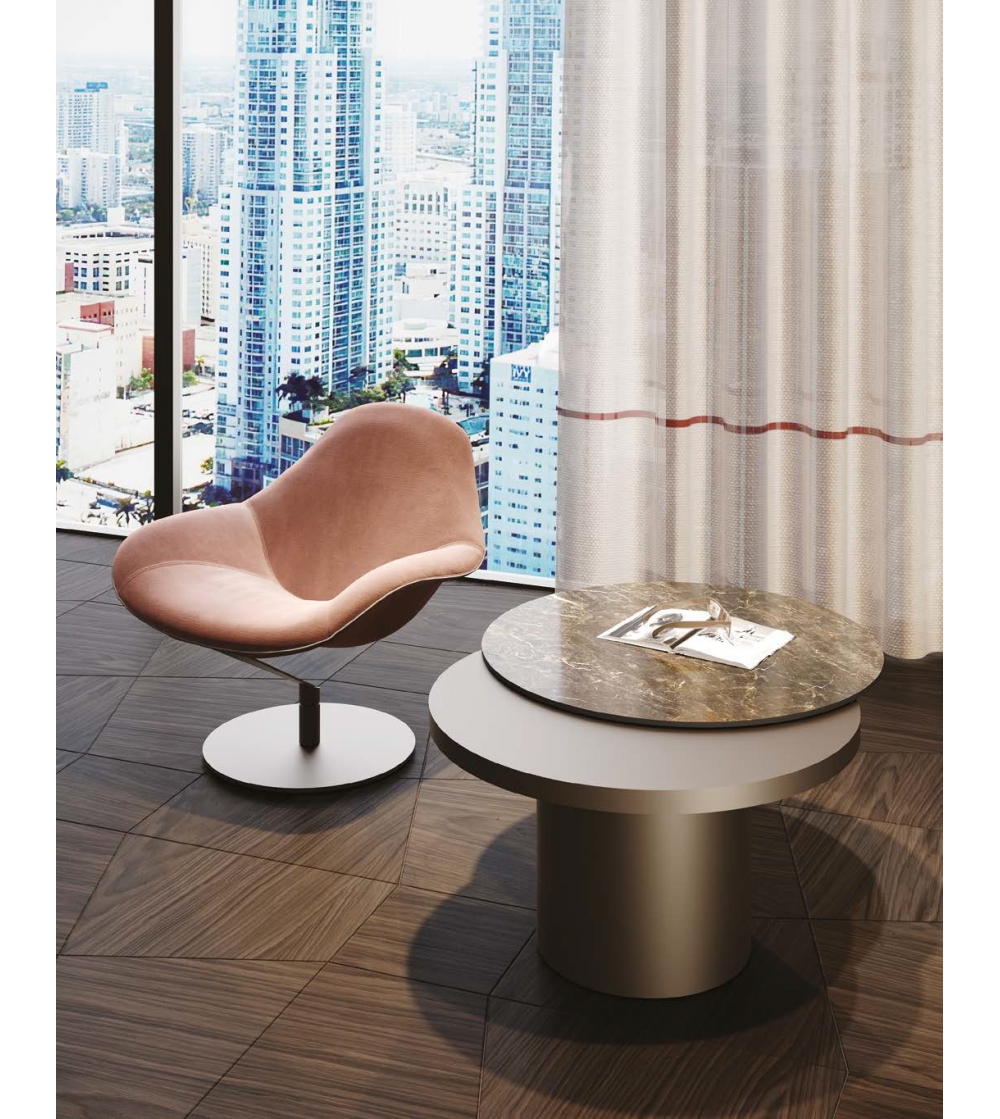 Reflex - Tau 40 Steel Move Coffee Table