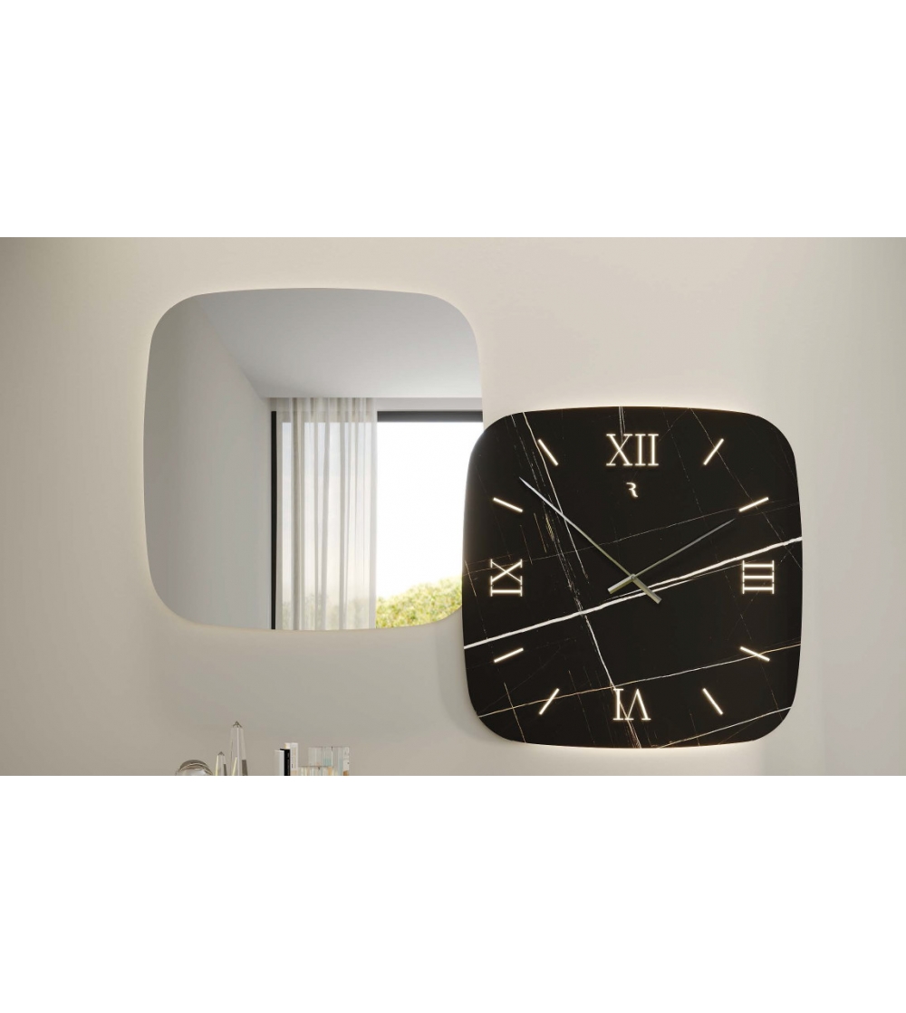 Reflex - Nautilus Mirror and Wall Clock