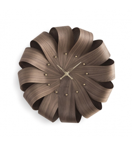 Reloj De Pared Brisa Nogal - Nomon