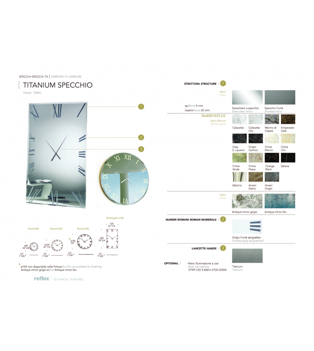 Miroir Titanium - Reflex