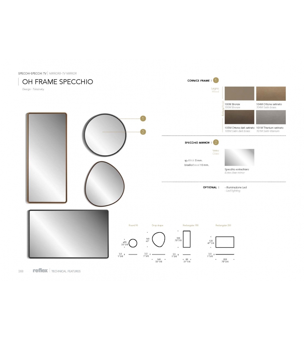 Miroir Oh Frame - Reflex