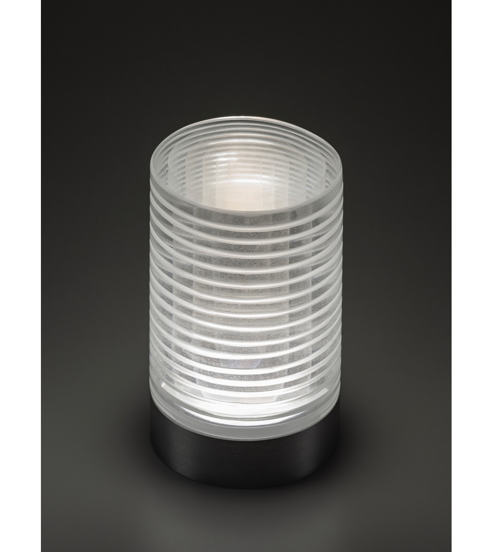 Haute Stripe Rechargeable Table Lamp - Purho